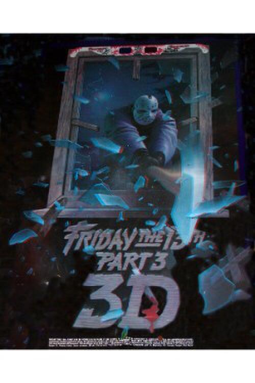 SF・ファンタジー・ホラー FRYDAY THE 13TH 3-D MOVIE POSTER Friday the 13th Part III 3-D (1982) Original One-Sheet Movie